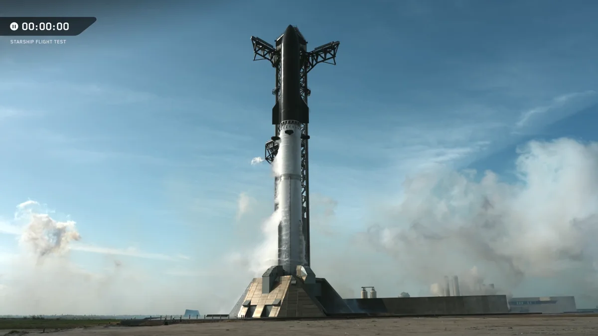 Тестовый запуск SpaceX Starship Flight 13 отменен в последний момент