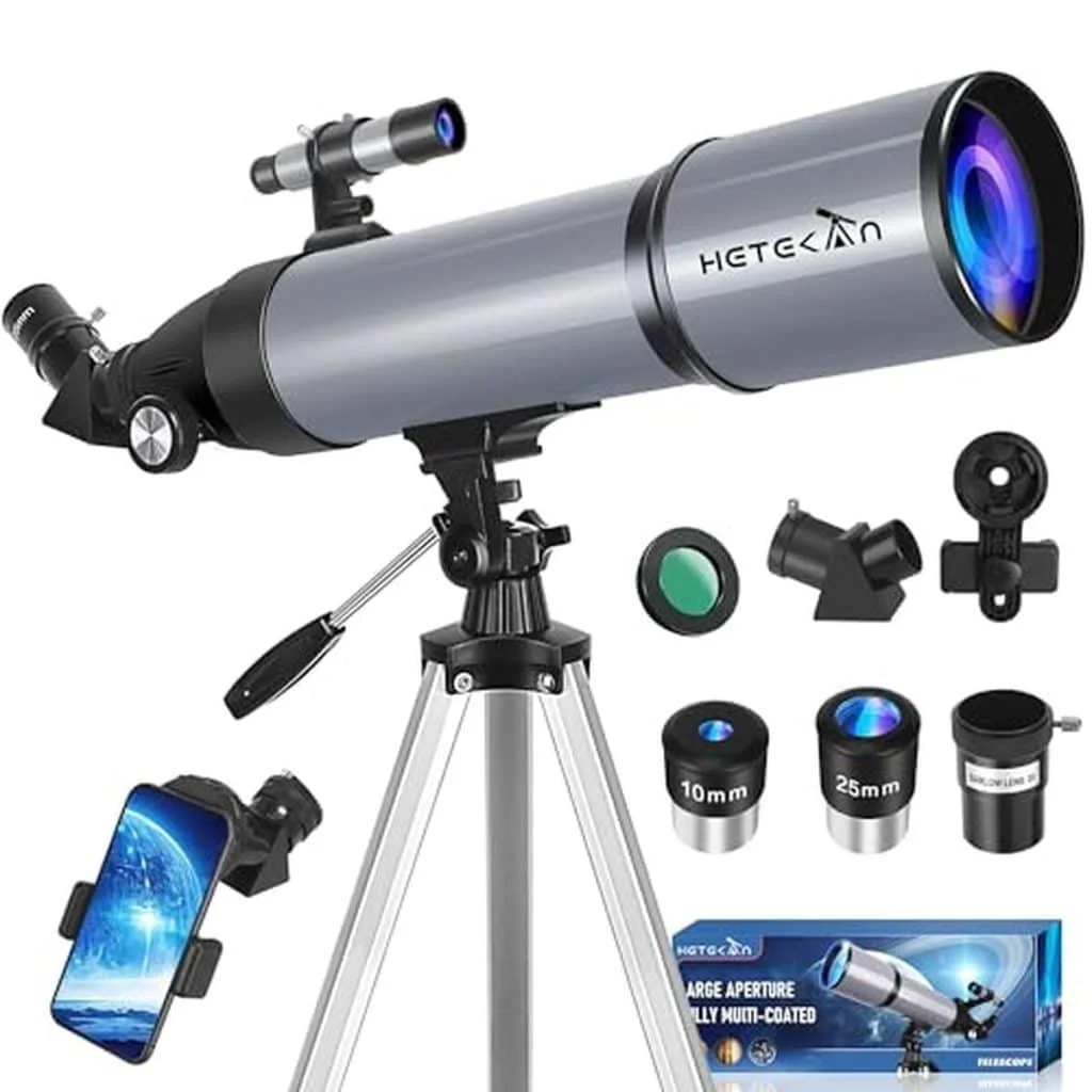 Обзор телескопа Hetekan 80/600mm: уникальная мощность и мобильность