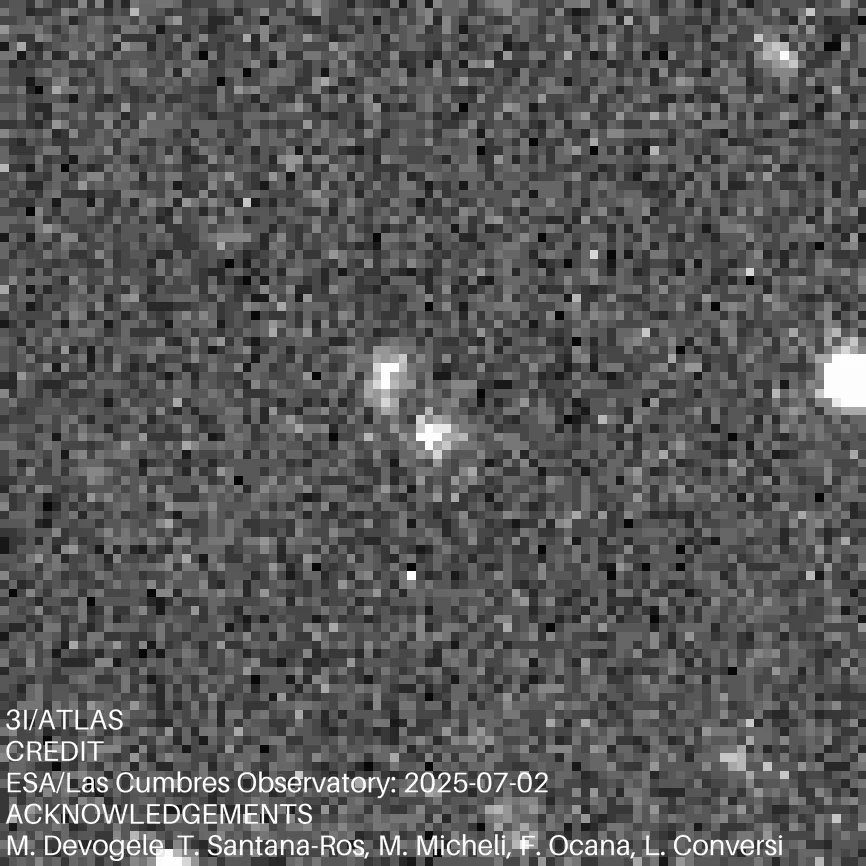Комета 3I/ATLAS: все официальные фотографии межзвёздного объекта