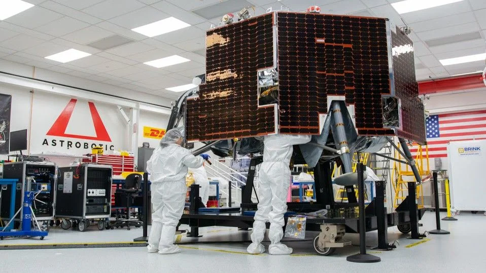 Astrobotic представляет лунный посадочный аппарат Griffin-1 для миссии NASA по созданию лунной базы