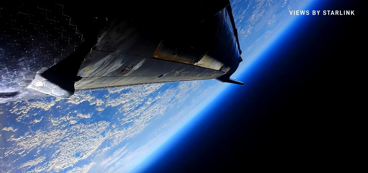 Starship успешно вывел 20 новых спутников Starlink в космос
