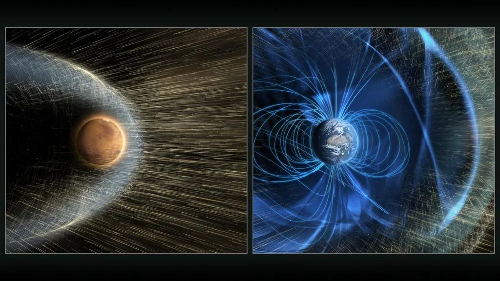 NASA MAVEN раскрывает новые аспекты изучения полярных сияний на Марсе