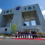 Открытие нового аэродинамического тоннеля NASA в Лэнгли
