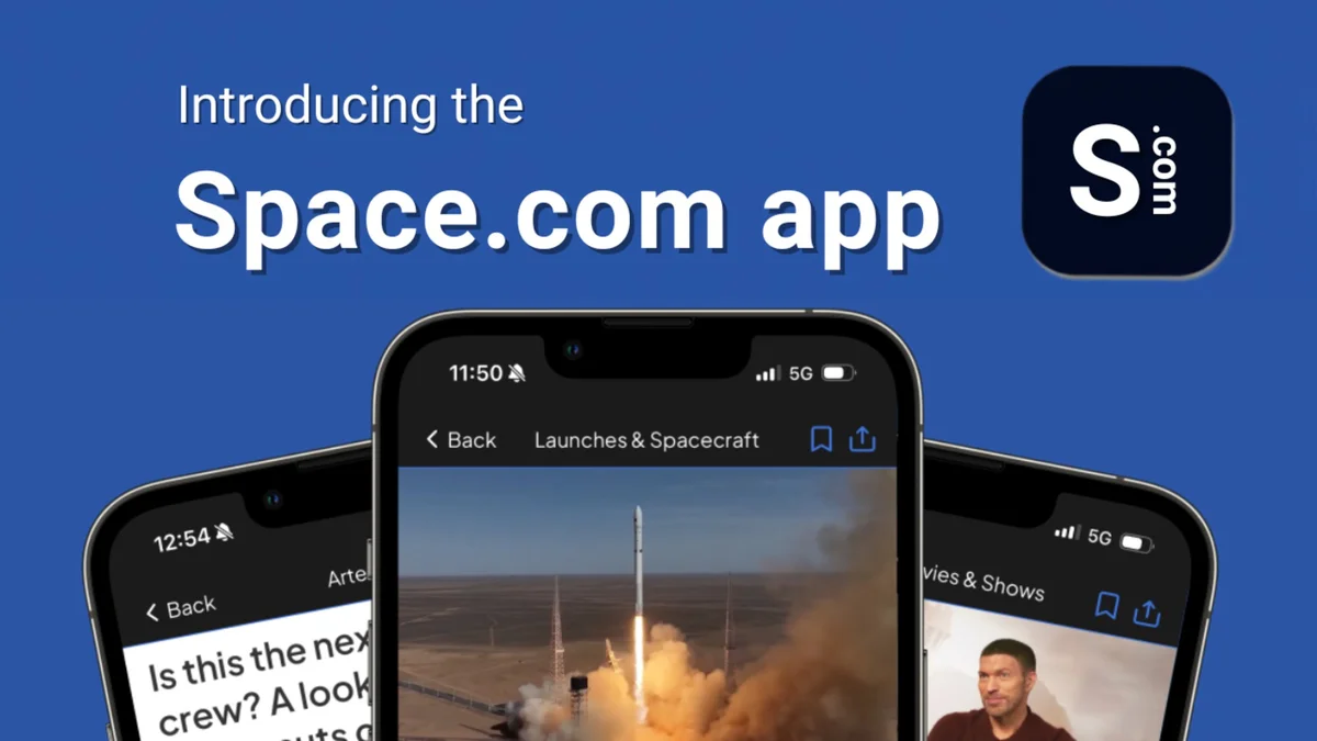 Space.com только что запустил приложение! Получите эксклюзивные новости о космических исследованиях
