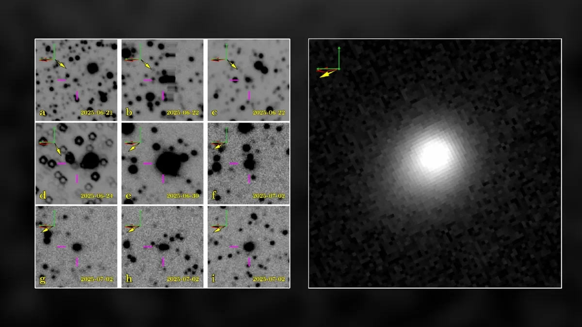 3I/ATLAS: третья межзвёздная комета пересекает нашу Солнечную систему - Сказание о Космосе
