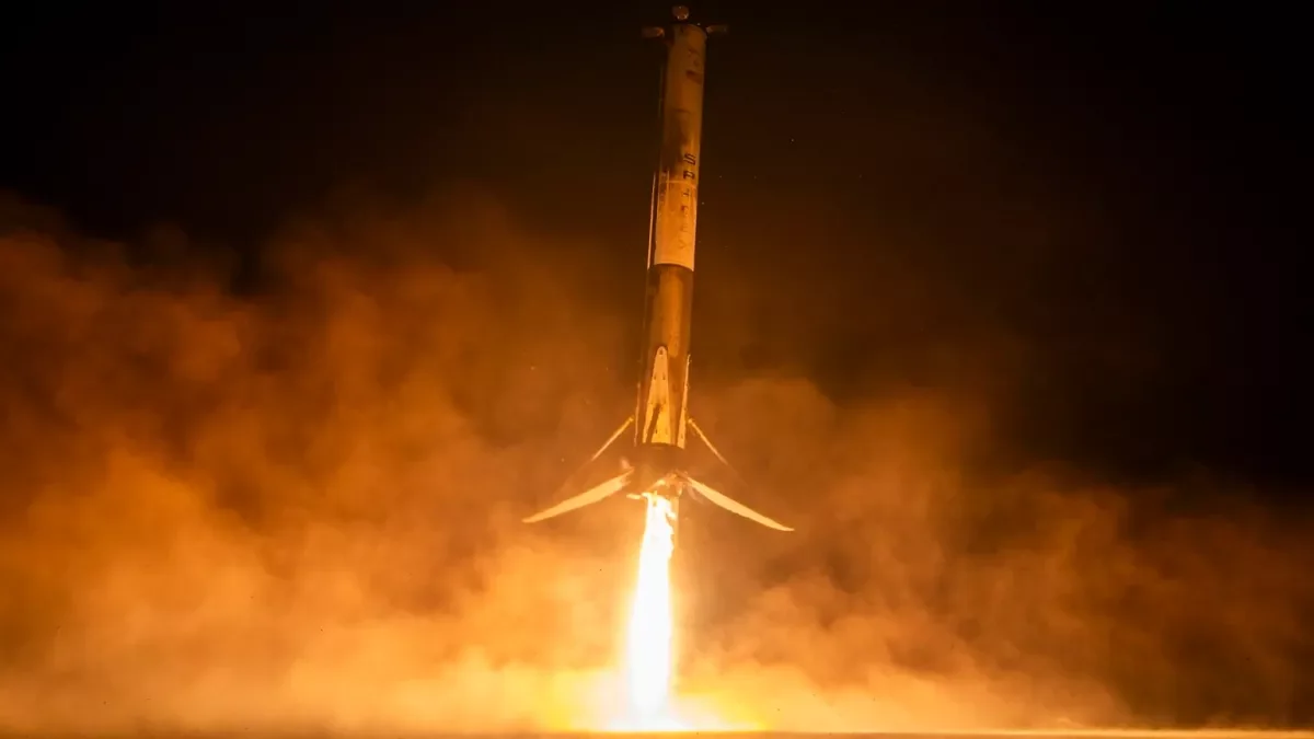 B1067: Рекордный 36-й полет Falcon 9 от SpaceX